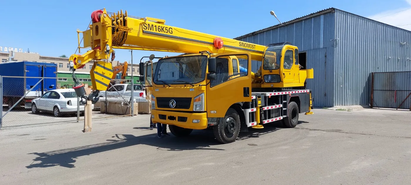 Автокран Dongfeng SM16K5G — фото 2